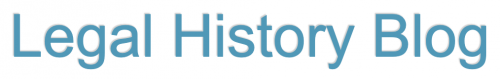 Legal History Blog Logo