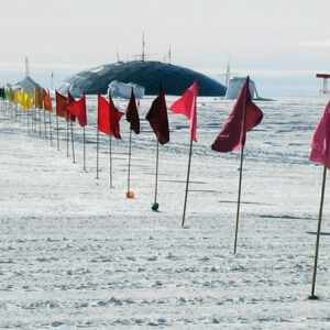 Xavier Cortada, "The Markers," South Pole 2007